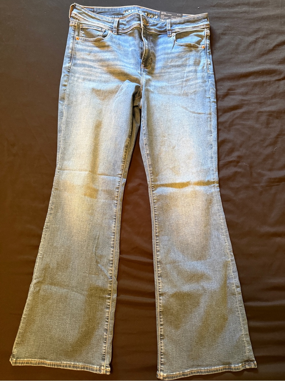 Classic Women's Light Blue Bootcut Jeans